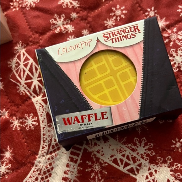 Colourpop Other - ColourPop Stranger Things Waffle Lip Mask - Bright Yellow